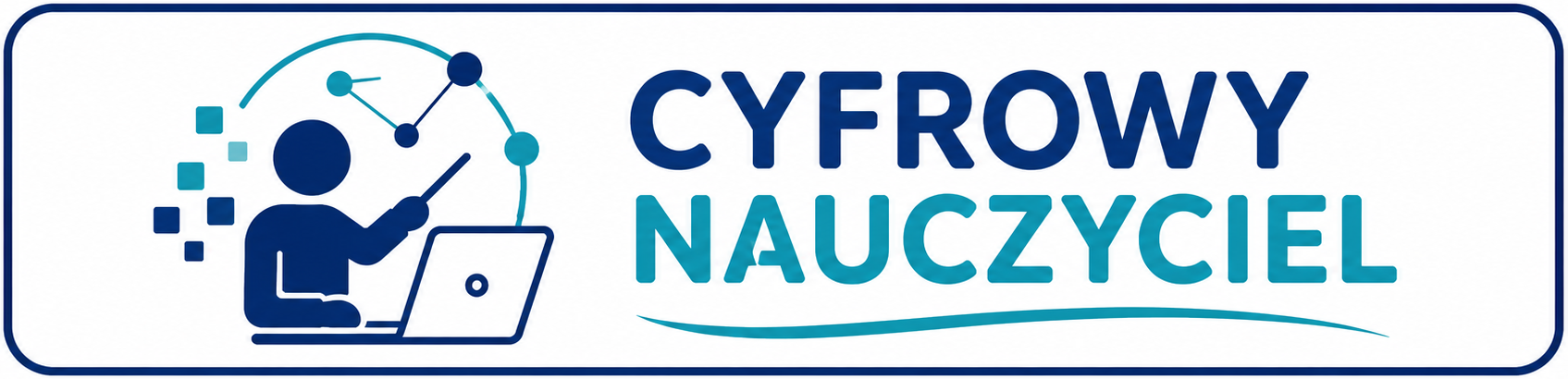 Logo programu Cyfrowy Nauczyciel.